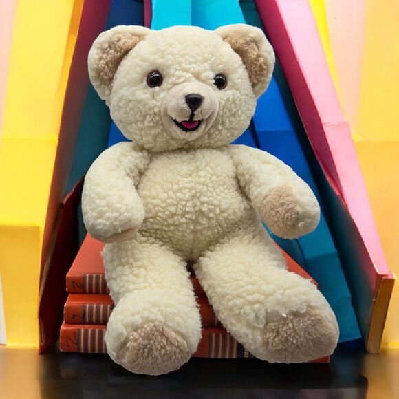 1986 Snuggles Fabric Softner Bear Plush Vintage Stuffed Promo - Russ Berrie Toy - Picture 4 of 14